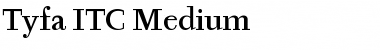Tyfa ITC Medium Font