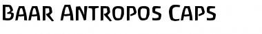 Download Baar Antropos Caps Font