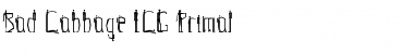 Bad Cabbage ICG Primal Regular Font