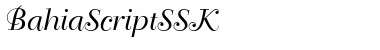 BahiaScriptSSK Font