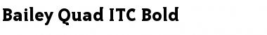 Bailey Quad ITC Font