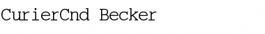 CurierCnd Becker Font