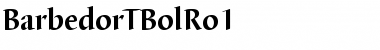 BarbedorTBolRo1 Regular Font