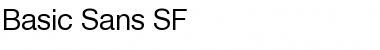 Basic Sans SF Font