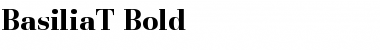 BasiliaT Bold Font