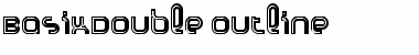 BasixDouble Outline Regular Font