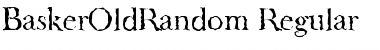 Download BaskerOldRandom Font