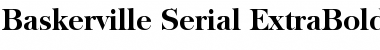 Baskerville-Serial-ExtraBold Font