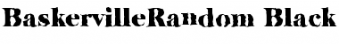 Download BaskervilleRandom-Black Font