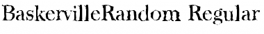 BaskervilleRandom Font