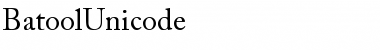 Batool Unicode Font
