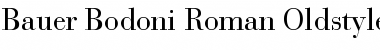 BauerBodoni RomanOsF Font