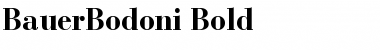 BauerBodoni Font