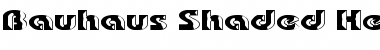 Download Bauhaus 'Shaded' Font