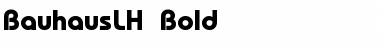 BauhausLH Bold Font