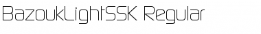 BazoukLightSSK Regular Font