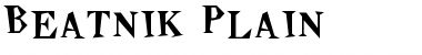 Beatnik Plain Font