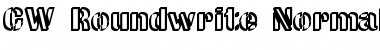 CW Roundwrite Normal Font