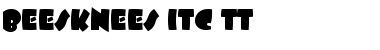 Beesknees ITC TT Regular Font