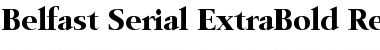 Belfast-Serial-ExtraBold Font
