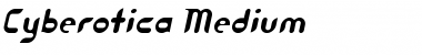 Cyberotica Medium Font