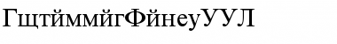 CyrillicTimesSSK Regular Font