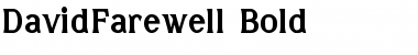 DavidFarewell Bold Font