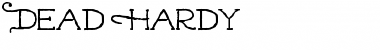Download Dead Hardy Font