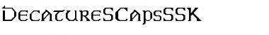 DecatureSCapsSSK Font