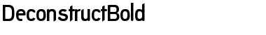 Download DeconstructBold Font