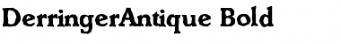 DerringerAntique Font