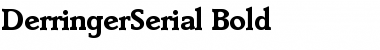 Download DerringerSerial Font