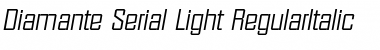 Download Diamante-Serial-Light Font