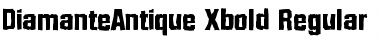 DiamanteAntique-Xbold Regular Font