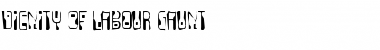 Download Dignity Of Labour Gaunt Font