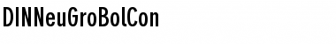 DINNeuGroBolCon Font