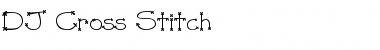DJ Cross Stitch Font