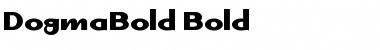 DogmaBold Font