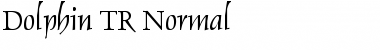 Dolphin_TR Normal Font