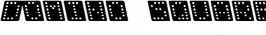 Domino square kursiv Font