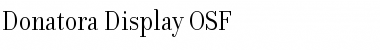 Donatora Display OSF Font