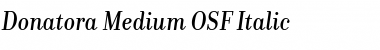 Donatora Medium OSF Italic