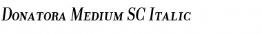 Donatora Medium SC Font