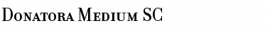 Donatora Medium SC Font