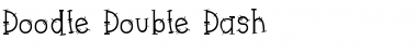 Doodle Double Dash Font