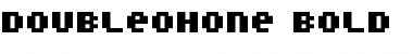 DoubleOhOne Bold Font