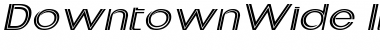 DowntownWide Font