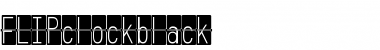 FLIPclockBlack Font