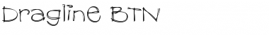 Dragline BTN Font