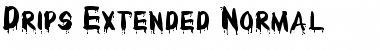 DripsExtended Normal Font